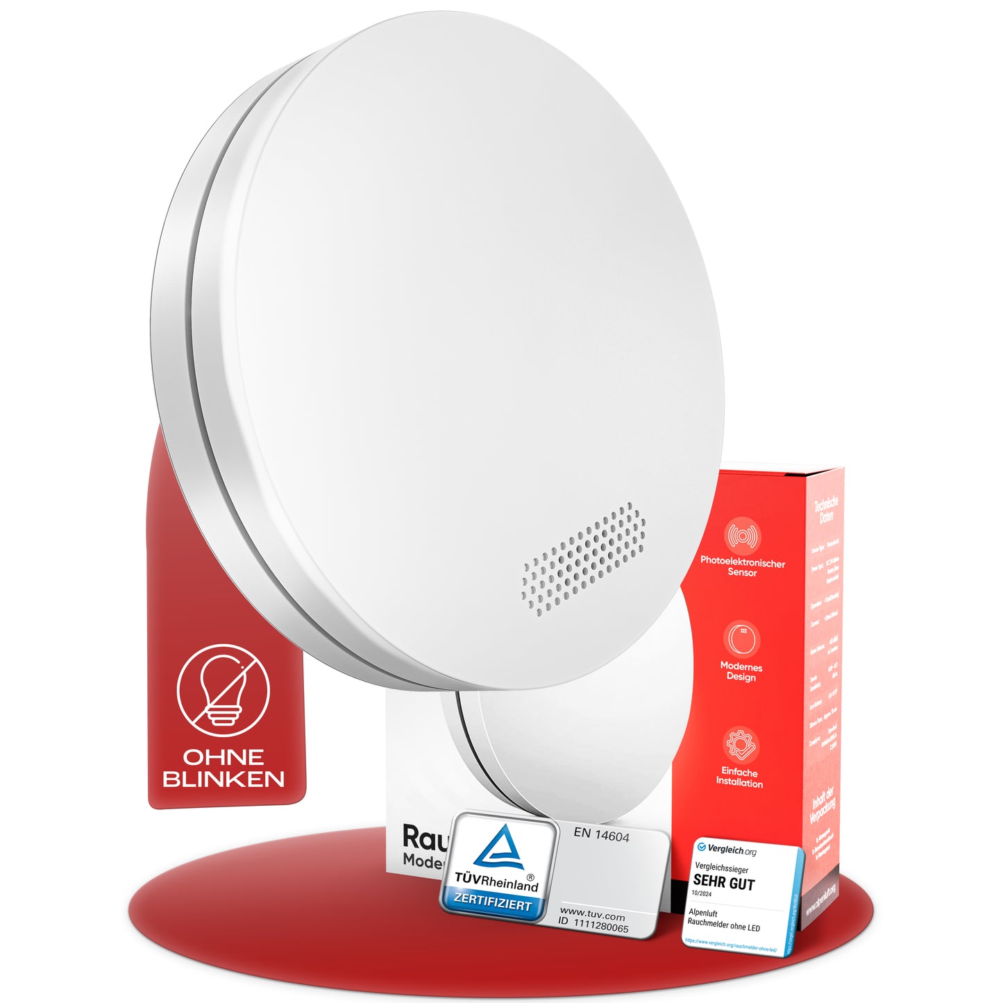 Rauchmelder Standalone 1er Set Hauptbild