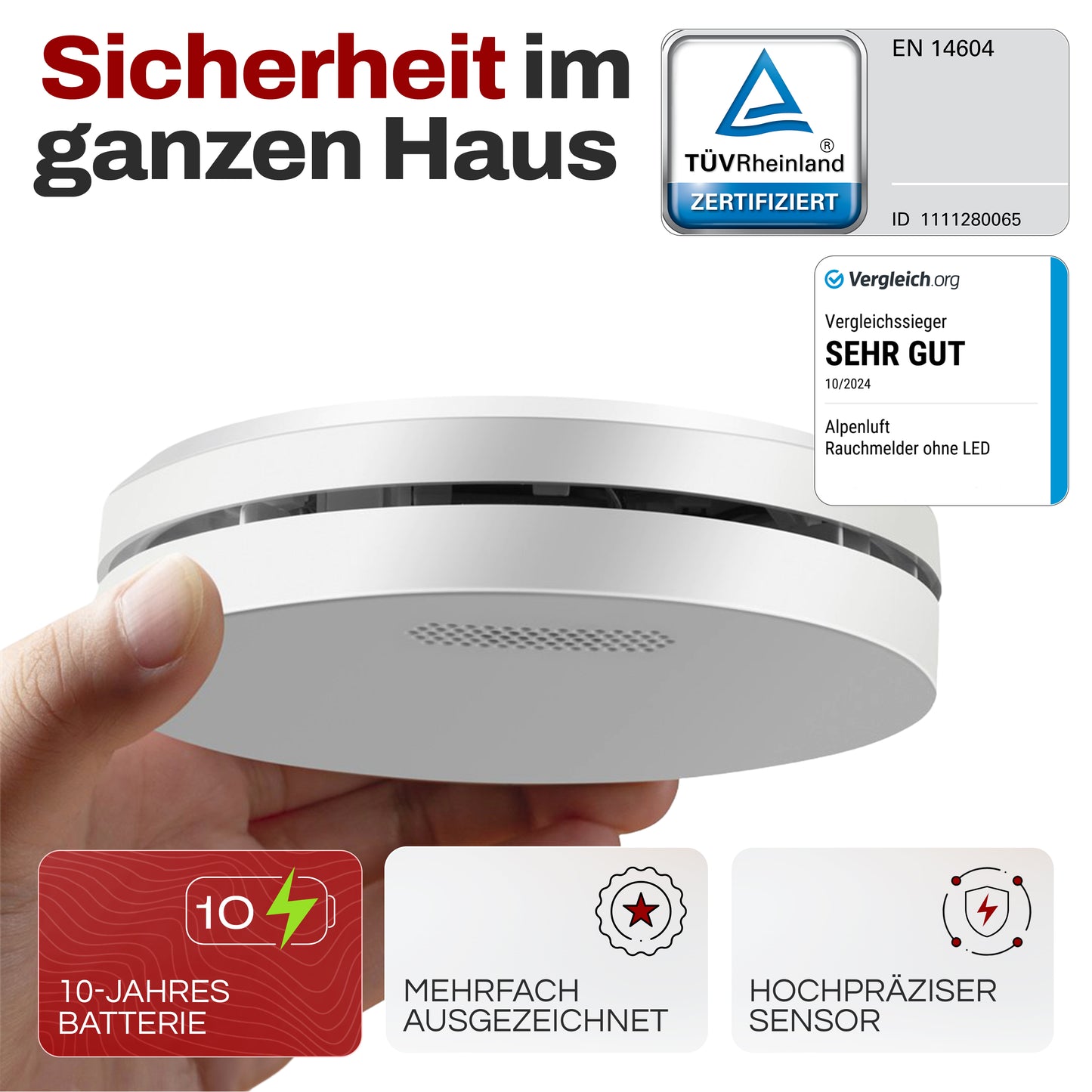 Rauchmelder Standalone Produktbild 1