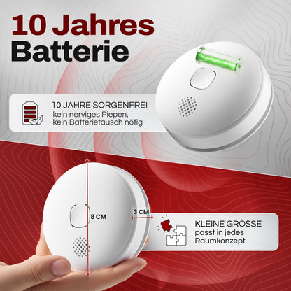 Alpenluft Smart Rauchmelder 10-Jahres-Batterie
