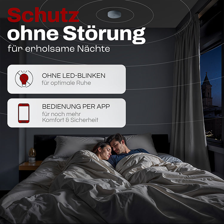 Alpenluft Smart Rauchmelder Schutz ohne Störung