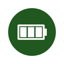 Alpenluft SMART Rauchmelder Icon Batterie